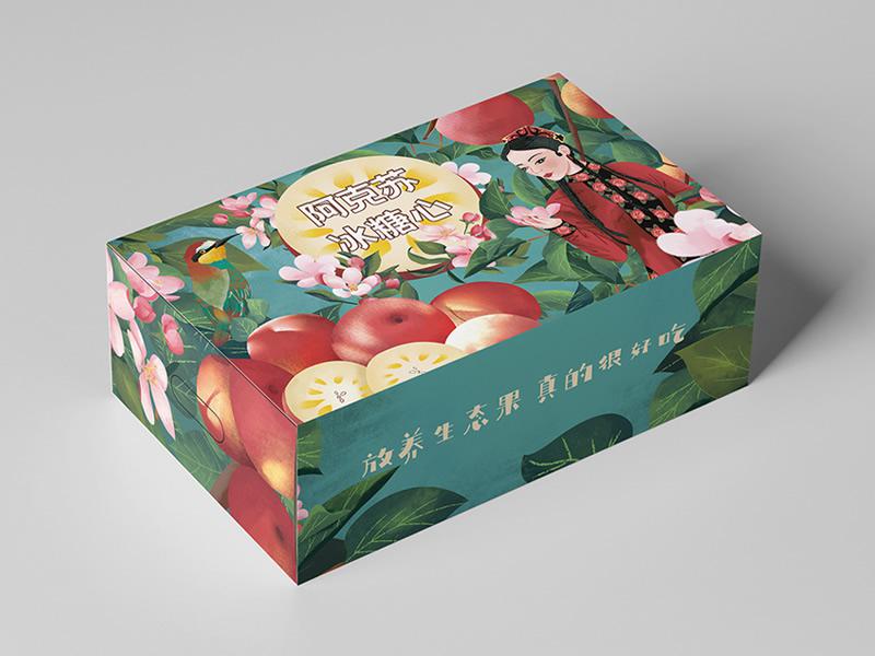 苹果包装盒设计